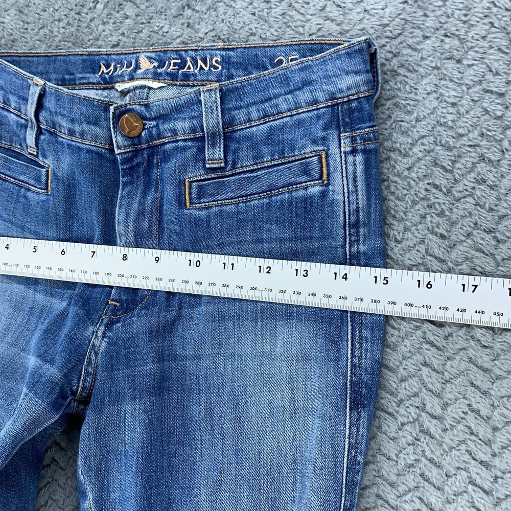 MiH Jeans The Ellsworth Jeans Womens 25 Blue High Rise Skinny Leg WJ1450SBL - Picture 10 of 14